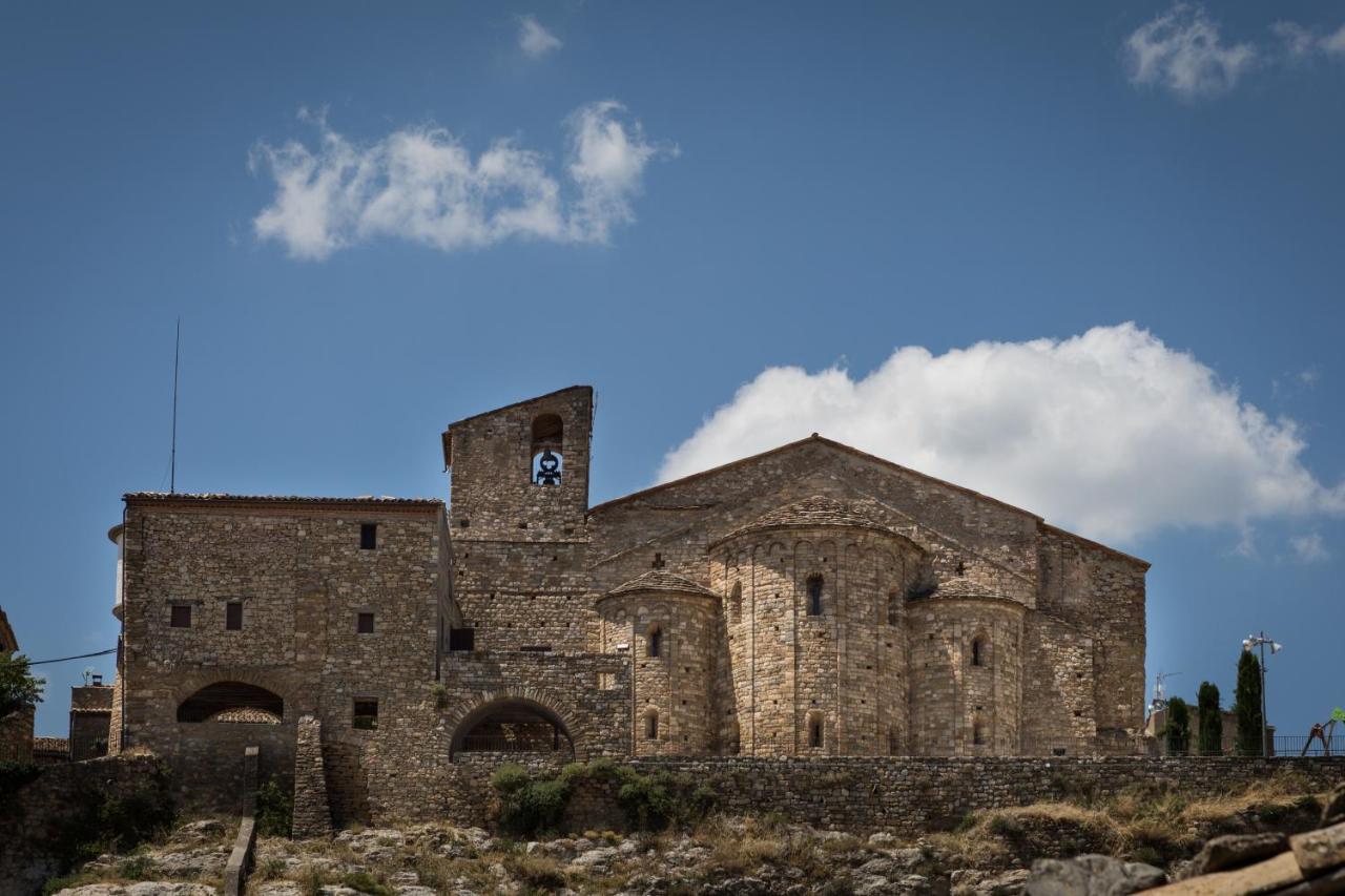 Hostal Centre Del Montsec Llimiana エクステリア 写真